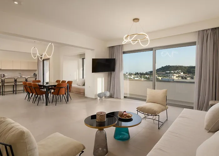 וילה Pantheon Luxury Rhodes Island אפאנטו