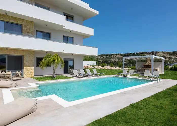Pantheon Luxury Rhodes Island Villa Afantou